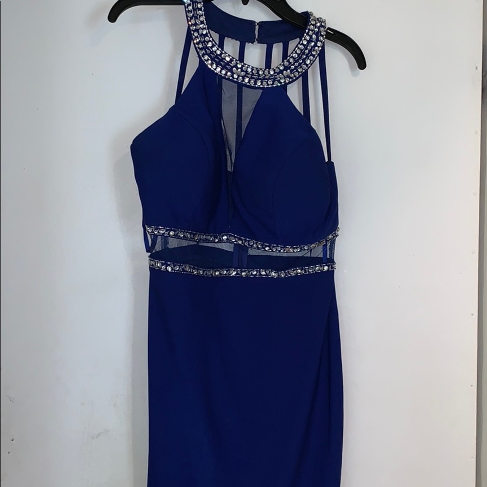 TLC say yes to the dress blue dress